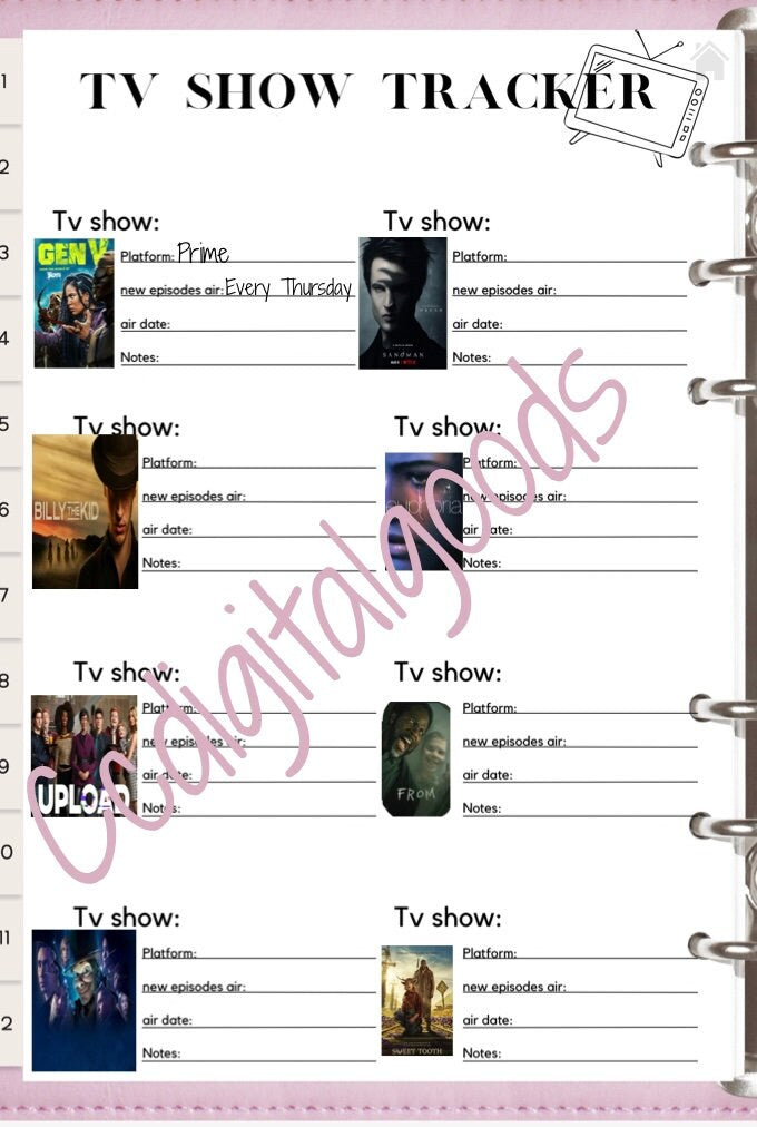 Tv show tracker