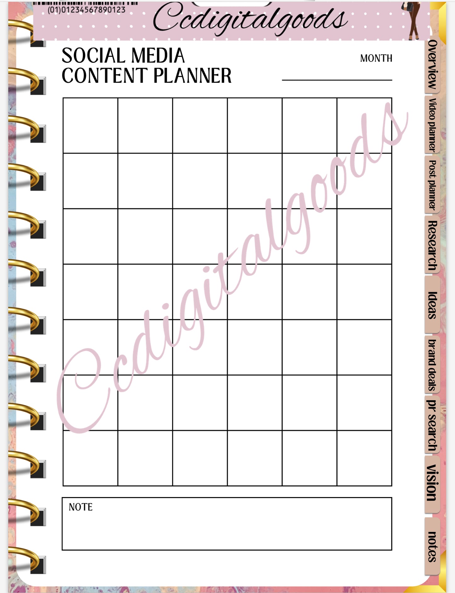 social media planner