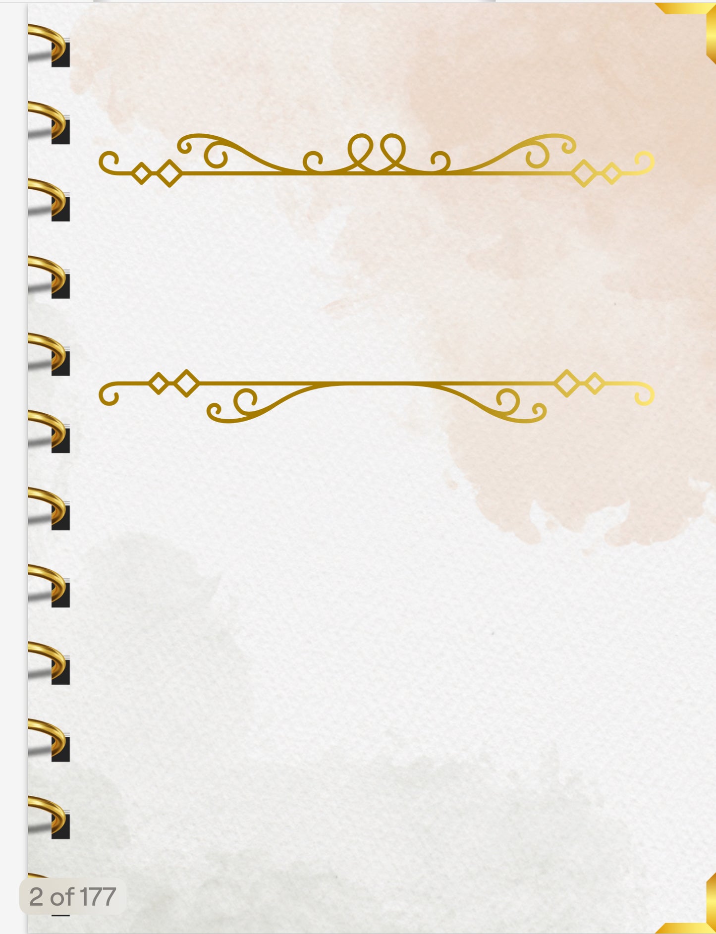 The deluxe infinity planner