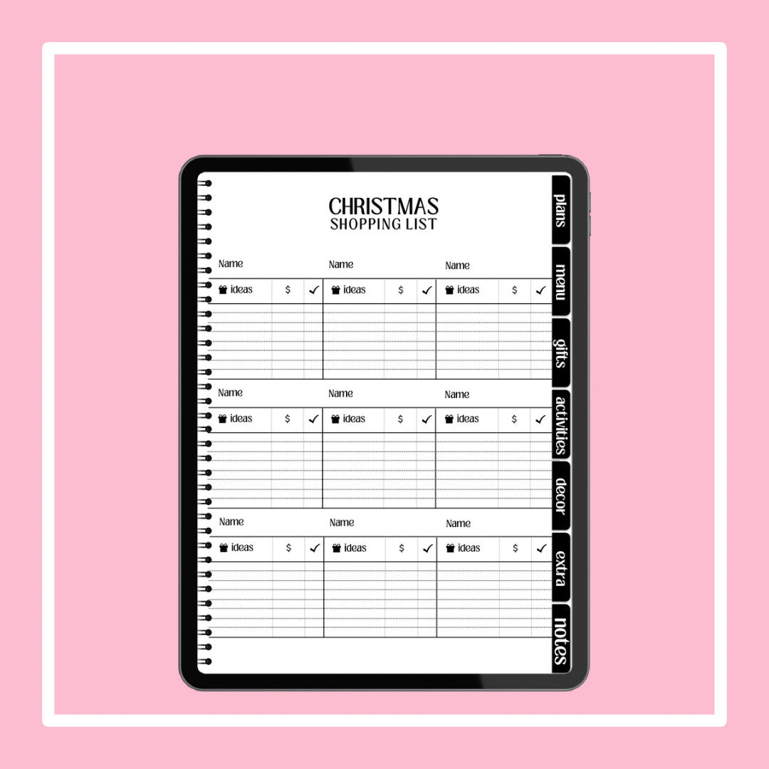 Christmas Planner: Organize Your Holidays with Ease!