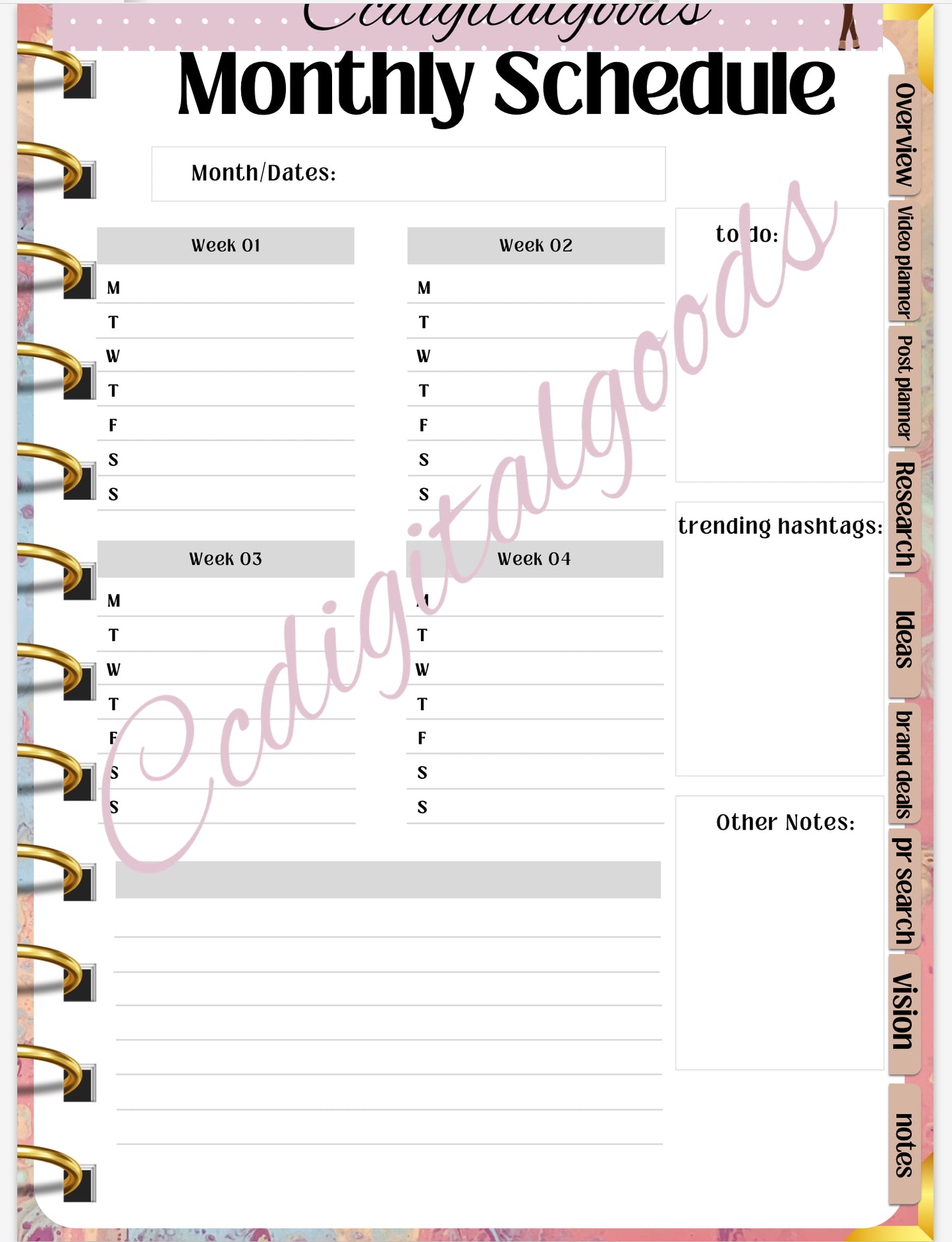 social media planner