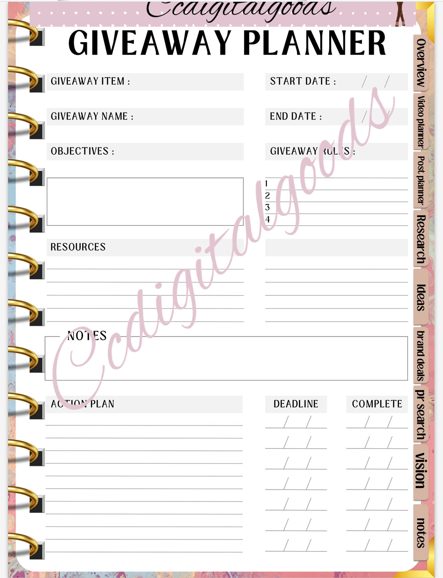 social media planner
