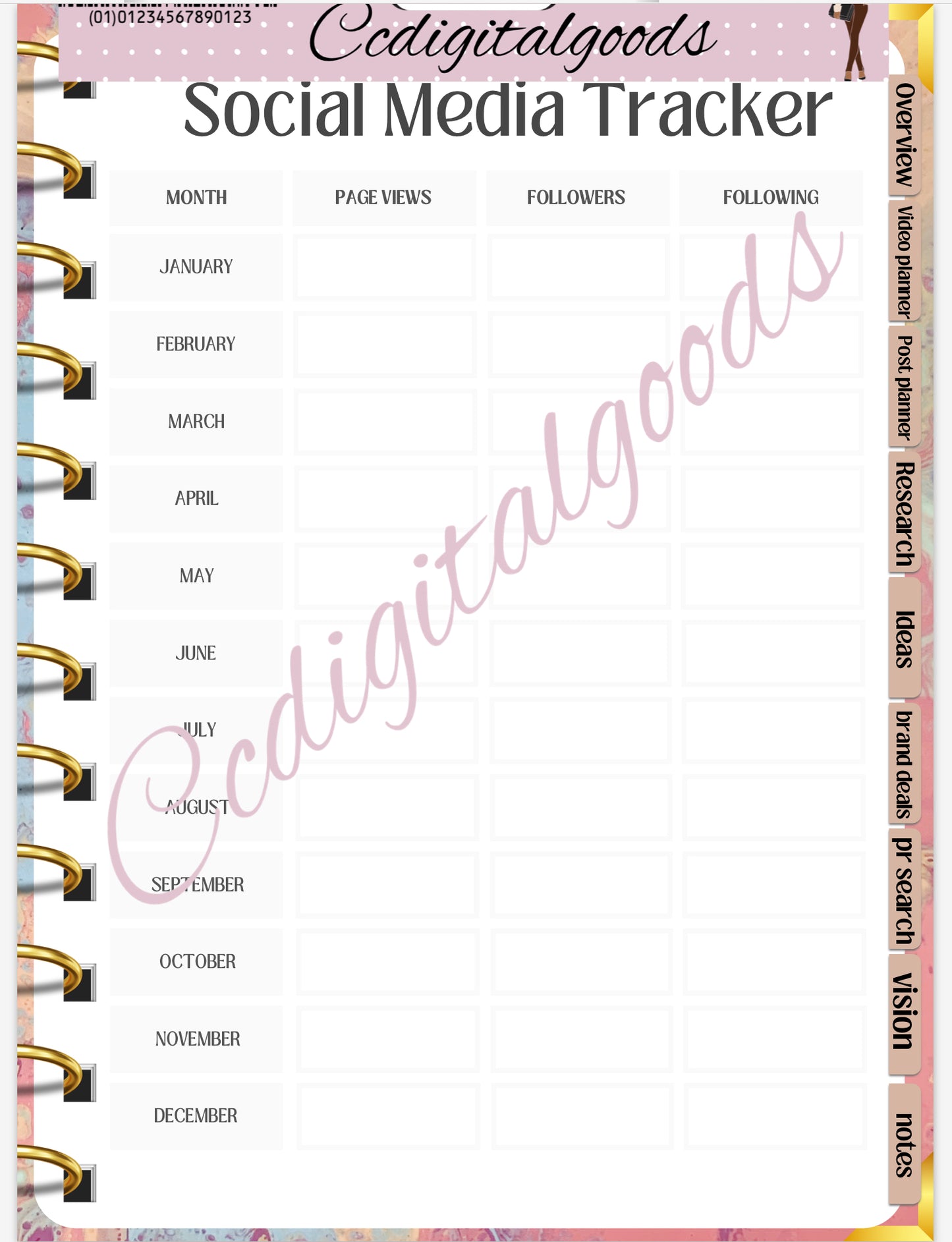 social media planner