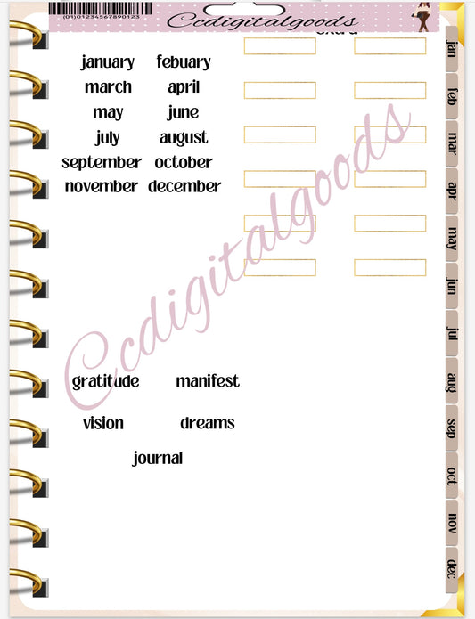 Ultimate Digital Journal for Daily Reflection & Goal Setting