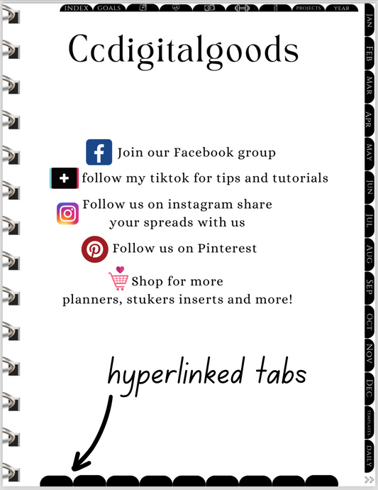 The infinity planner