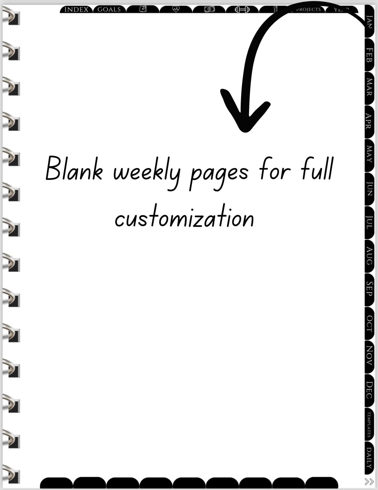 The infinity planner
