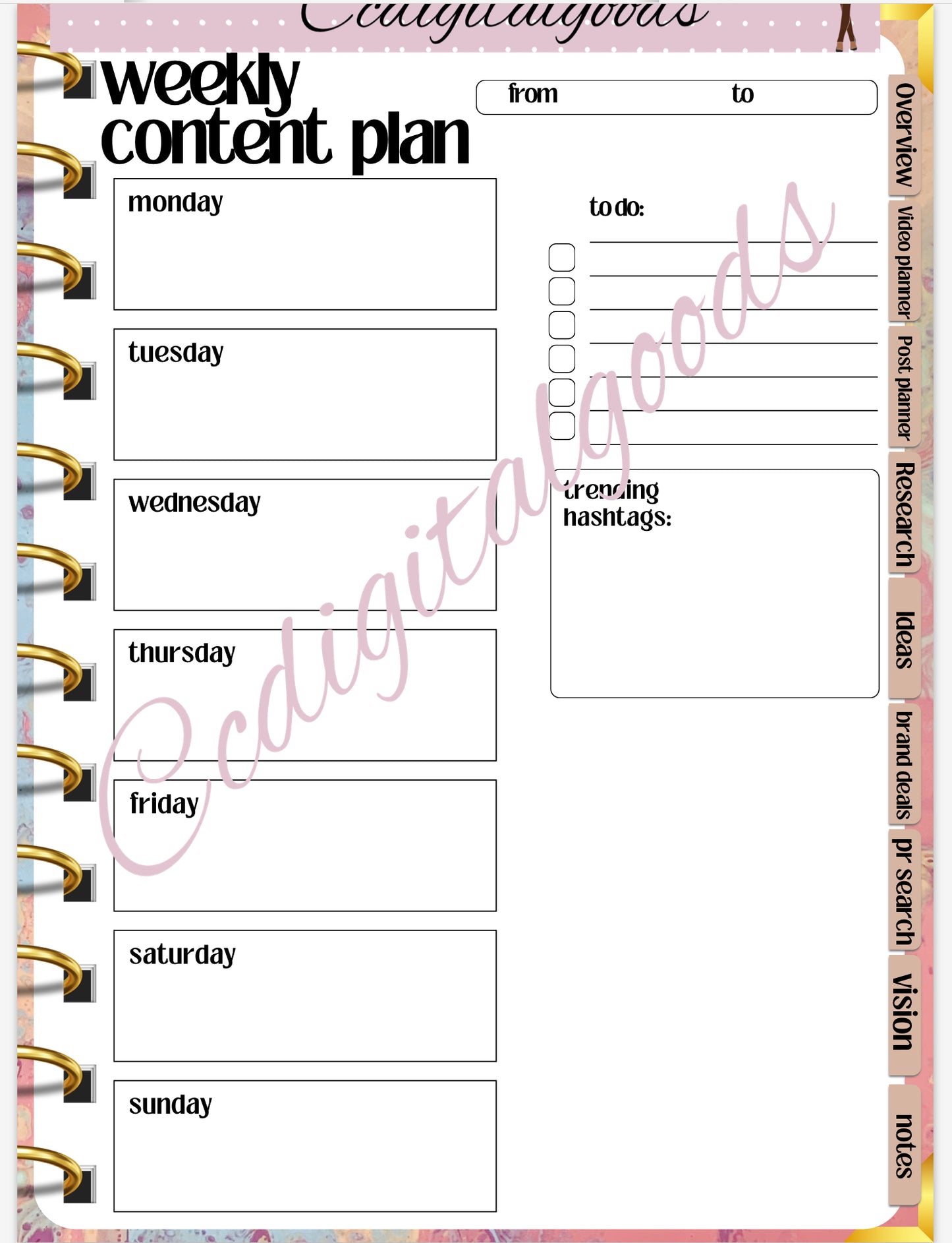 social media planner
