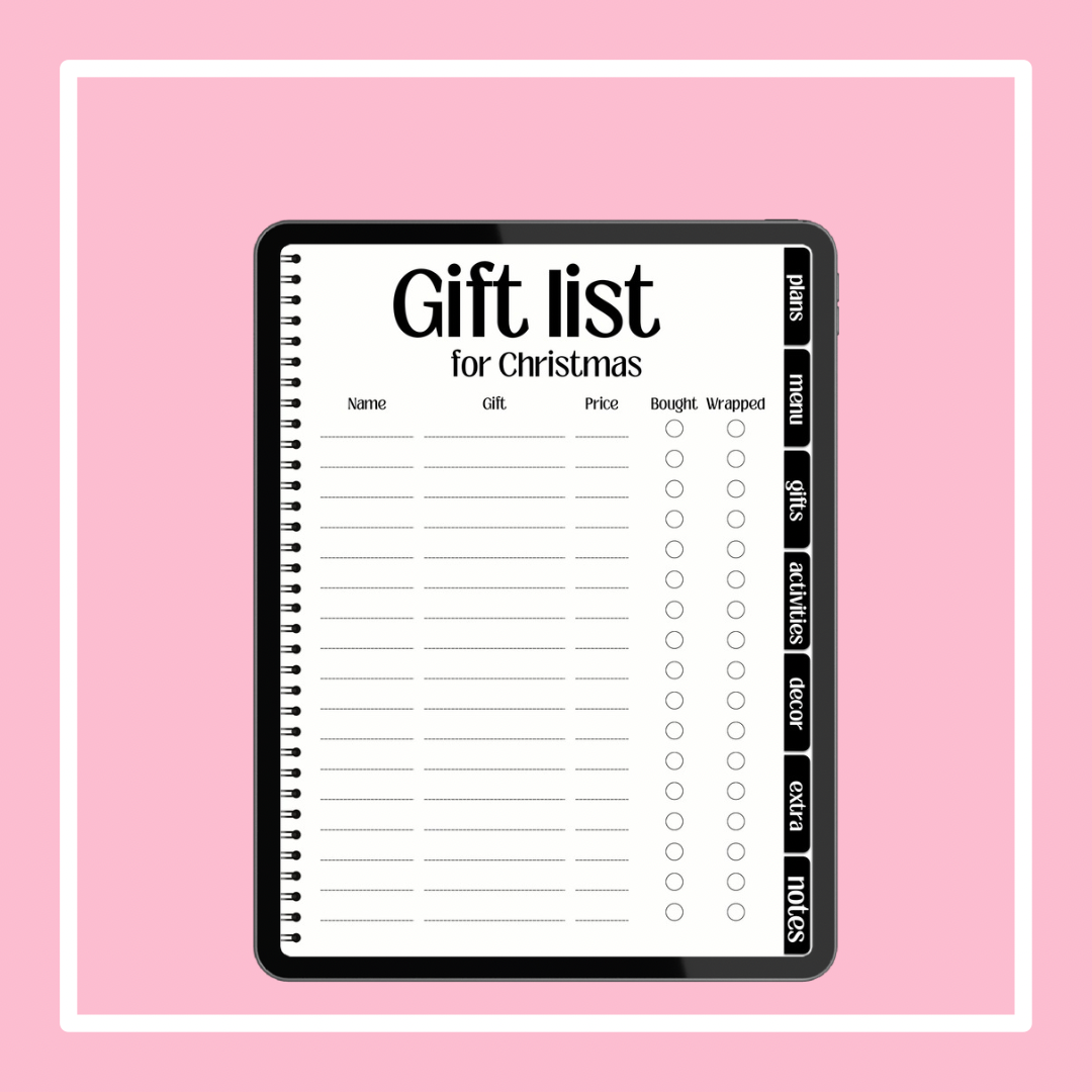 Christmas Planner: Organize Your Holidays with Ease!