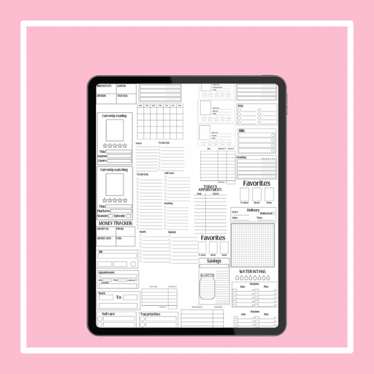 Ultimate Digital Planner Widget Bundle – Stylish & Functional Add-Ons