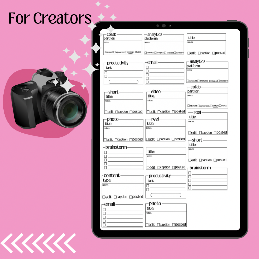 Social Media and Small Business Strategy sticker set