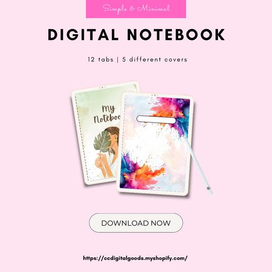 Simple & Minimal Digital Notebook
