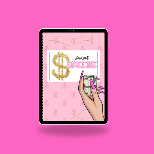 Budget Baddie Digital Planner (Pink & Gold Edition)