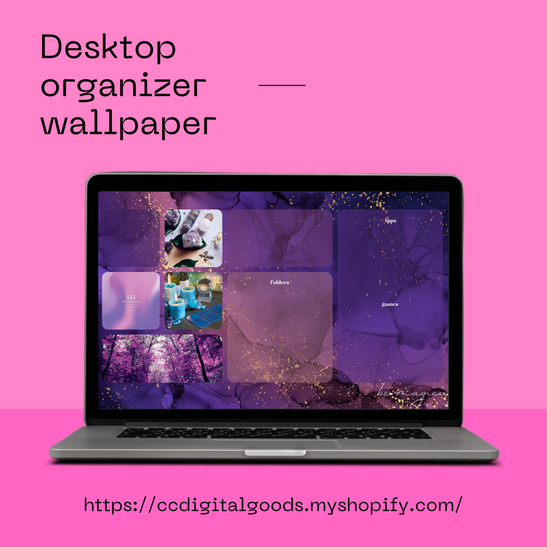 Be Magical Wallpaper Pack | Desktop Organizer + Lock Screen