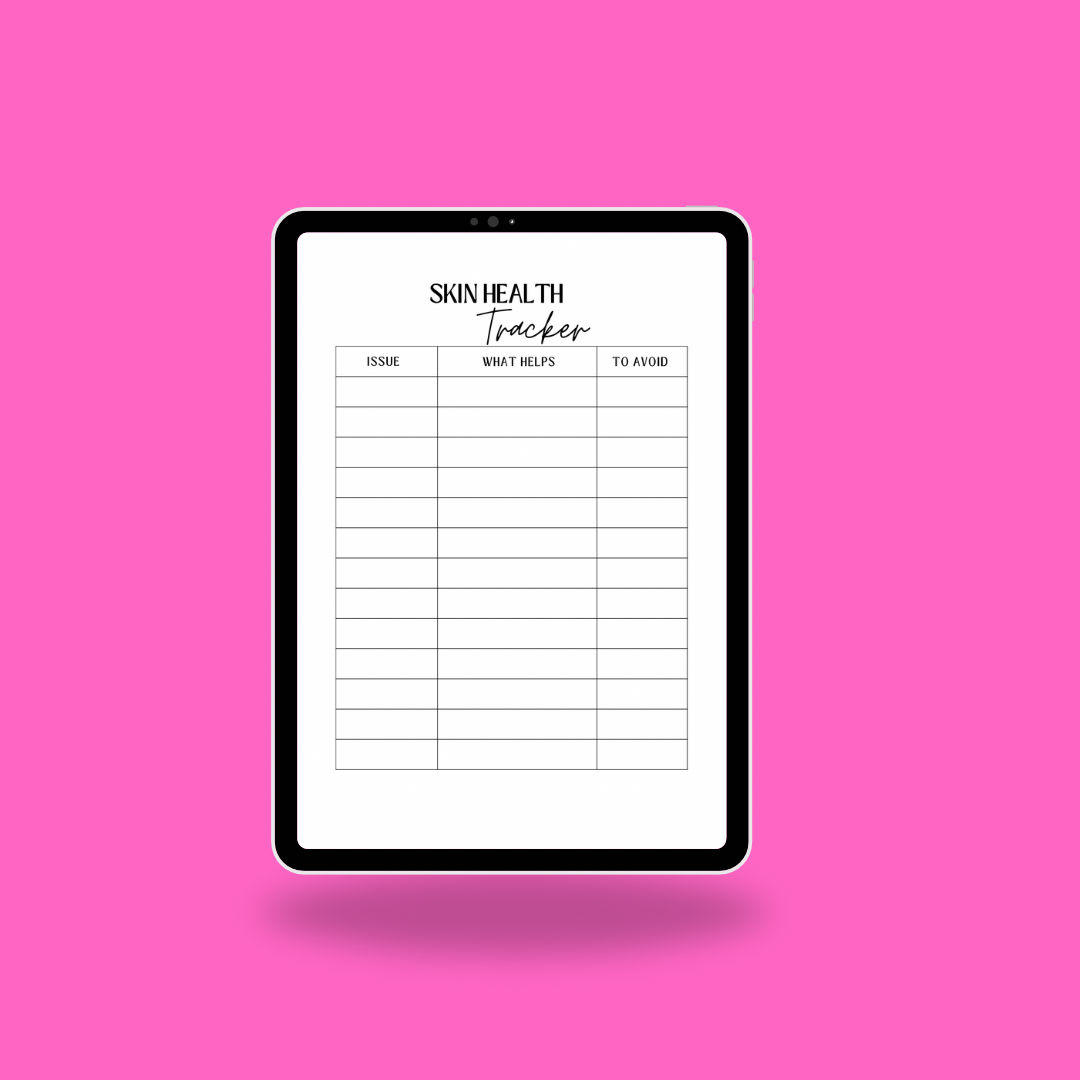 Skincare Checklist Template Pack