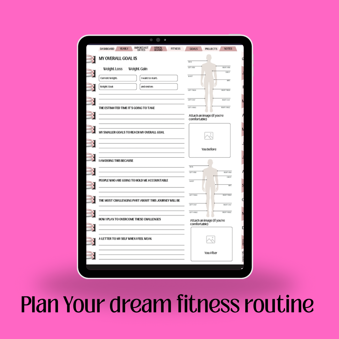 The Ultimate dated 2026 Life Digital Planner (Hyperlinked + Aesthetic Layout)