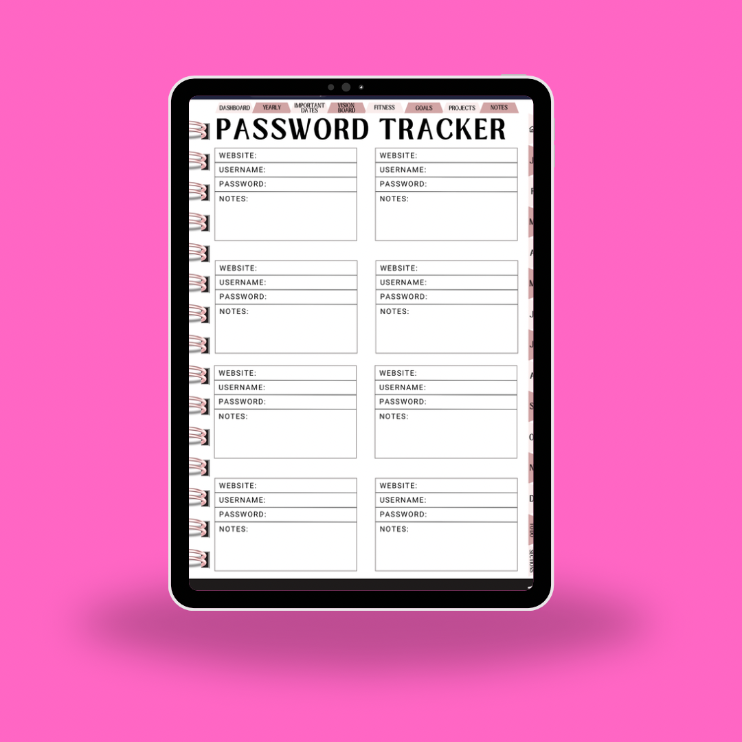 The Ultimate dated 2026 Life Digital Planner (Hyperlinked + Aesthetic Layout)