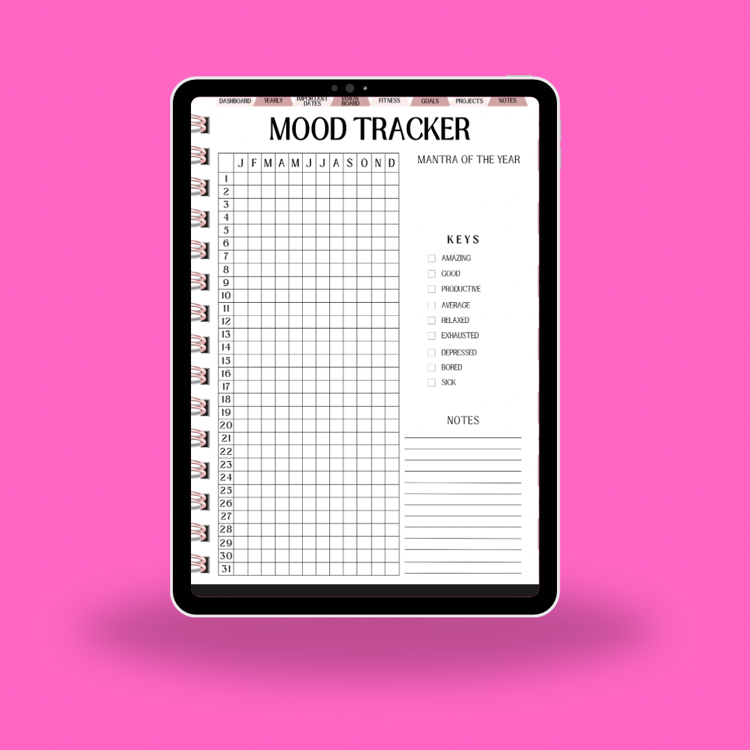 The Ultimate dated 2026 Life Digital Planner (Hyperlinked + Aesthetic Layout)