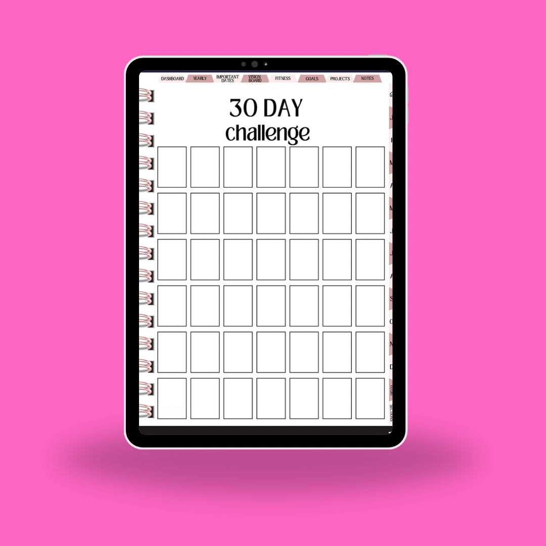 The Ultimate dated 2026 Life Digital Planner (Hyperlinked + Aesthetic Layout)