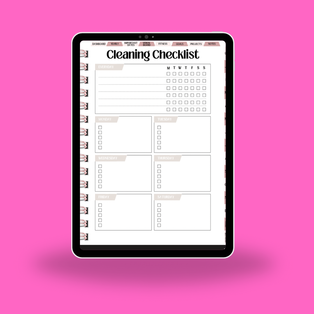 The Ultimate dated 2026 Life Digital Planner (Hyperlinked + Aesthetic Layout)