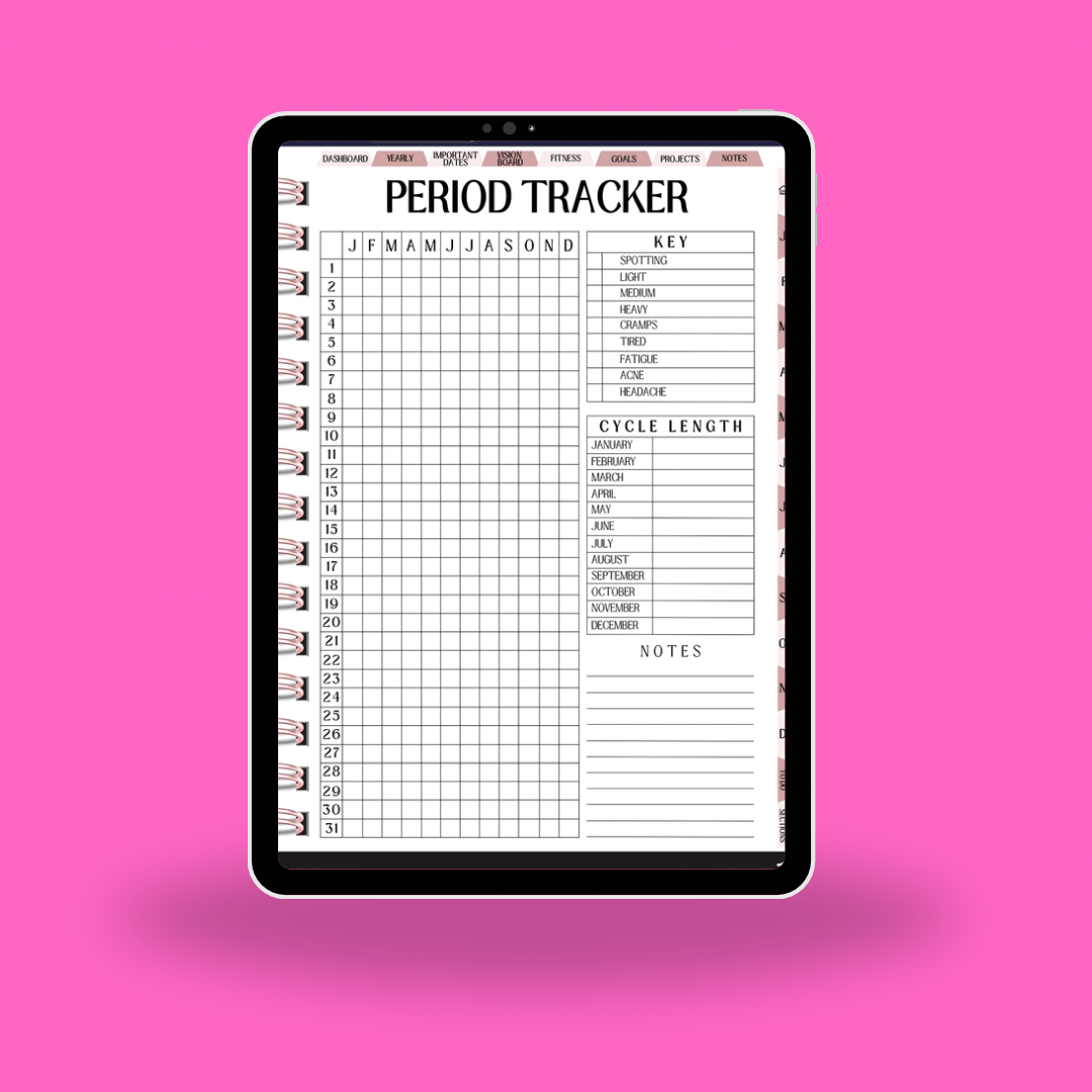 The Ultimate dated 2026 Life Digital Planner (Hyperlinked + Aesthetic Layout)